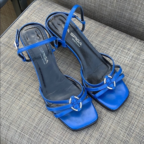 Via Spiga Pure Italian Leather Sandals - Picture 2 of 8
